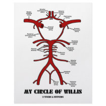 My Circle Of Willis (Arteries Anatomical Humor) Letterhead Design