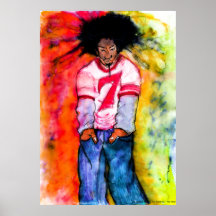 My Clothes My Hair Print
