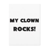 MY Clown ROCKS! postcards by professions MY Clown ROCKS! postcards