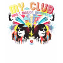 "My Club" White Babydoll t-shirts by PEPInc "My Club" White Babydoll t-shirts