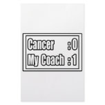 My Coach Beat Cancer (Scoreboard) Stationery Paper
