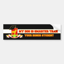 My Cocker Spaniel Is Smarter Bumper Stickers