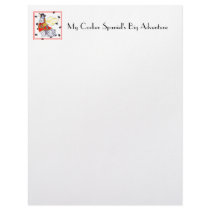 My Cocker Spaniel's Big Adventure Letterhead