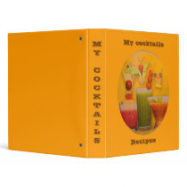 My cocktails , Recipes binders by Emazevedo My cocktails , Recipes binders