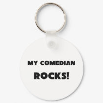 MY Comedian ROCKS! keychains