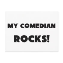 MY Comedian ROCKS! postcards by professions MY Comedian ROCKS! postcards