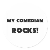MY Comedian ROCKS! stickers