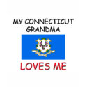 My Connecticut Grandma Loves Me t-shirts by flagshirt My Connecticut Grandma Loves Me t-shirts