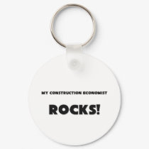 MY Construction Economist ROCKS! keychains