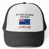 My Cook Islander Grandma Loves Me Trucker Hat