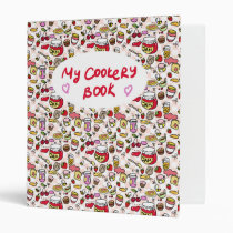 "My cookery book" binder binders