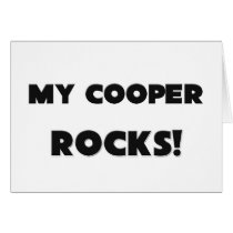 MY Cooper ROCKS! Card