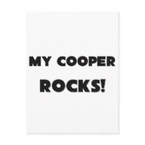MY Cooper ROCKS! postcards by professions MY Cooper ROCKS! postcards