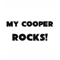 MY Cooper ROCKS! t-shirts