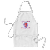 My Cop Hero Apron aprons