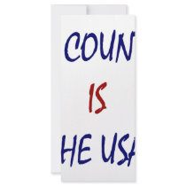 My Country Is The USA rack cards by Supernova23 My Country Is The USA rack cards
