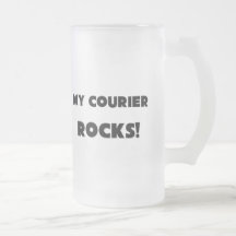 MY Courier ROCKS! Mugs
