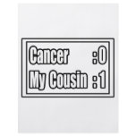 My Cousin Beat Cancer (Scoreboard) flyers