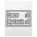 My Cousin Beat Cancer (Scoreboard) Letterhead Template