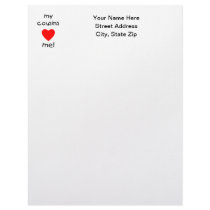 My Cousins Love Me Customized Letterhead