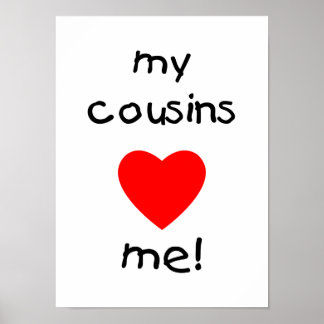 Cousin Posters | Zazzle
