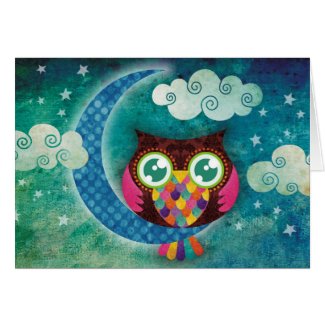 My Crescent Owl card