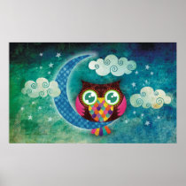 My Crescent Owl Poster