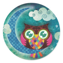 My Crescent Owl Sticker