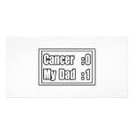 My Dad Beat Cancer (Scoreboard) Photo Greeting Card