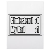 My Dad Beat Cholesterol (Scoreboard) letterhead