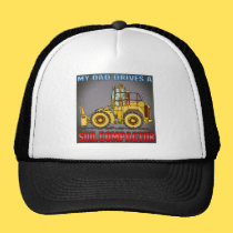 My Dad Drives A Soil Compactor Hat hats