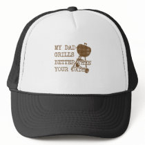My Dad Grills hats