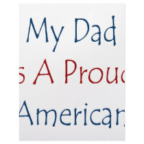 My Dad Is A Proud American letterhead
