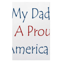 My Dad Is A Proud American stationery