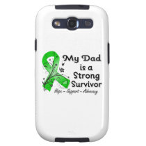 My Dad is a Strong Survivor Green Ribbon Galaxy SIII Cover