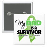 My Dad is a Survivor - Lymphoma buttons