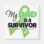 My Dad is a Survivor - Lymphoma magnets