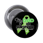 My Dad is a Survivor - Lymphoma buttons