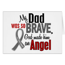 My Dad Is An Angel 1 Brain Cancer Card