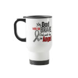 My Dad Is An Angel 1 Brain Cancer Coffee Mugs