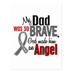 My Dad Is An Angel 1 Brain Cancer Postcard