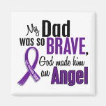 My Dad Is An Angel Pancreatic Cancer Refrigerator Magnets