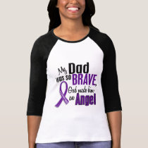 My Dad Is An Angel Pancreatic Cancer Tee Shirt