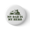 My Dad Is My Hero buttons
