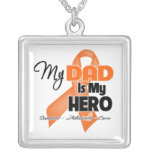 My Dad is My Hero - Leukemia Necklace