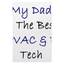 My Dad Is The Best HVAC & R Tech stationery