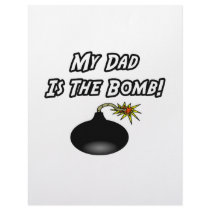 My Dad Is The Bomb letterhead by Proud_Dad_Shirts My Dad Is The Bomb letterhead
