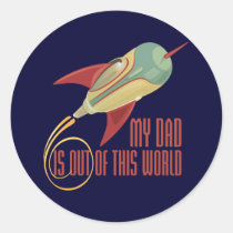 My Dad Rocket stickers
