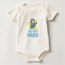 My Dad Rocks - Baby  t-shirts