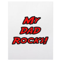 My Dad Rocks letterhead by Proud_Dad_Shirts My Dad Rocks letterhead